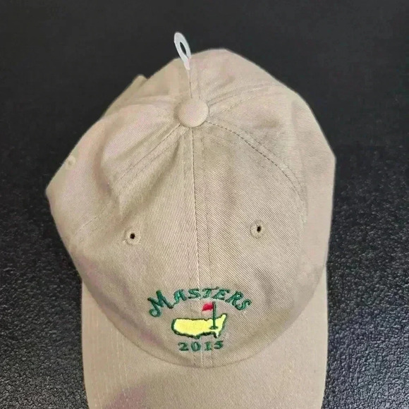 Masters 2015 American Needle Khaki Adjustable Baseball Cap - Picture 2 of 10